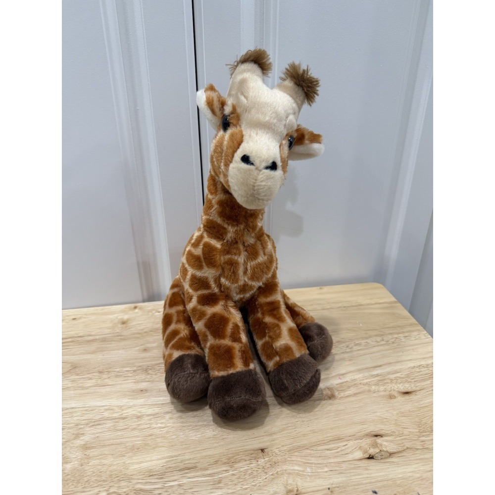 Wild Republic 12" Giraffe Plush Sitting Stuffed Wild Zoo toy